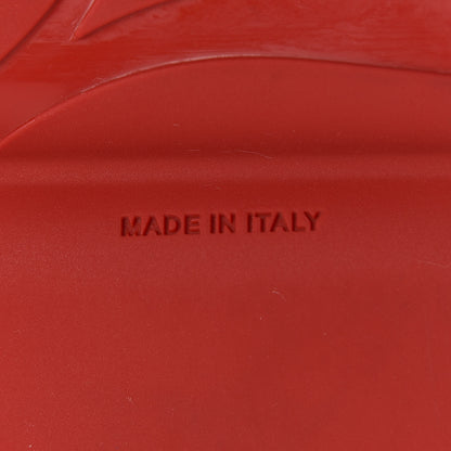 Christian Louboutin Neoprene Patent Glitter Wet Red Runner Flat Sneakers 46 Version Multi 7 of 8