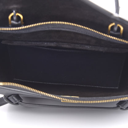 Celine Baby Grained Calfskin Micro Belt Bag Black 5 of 9