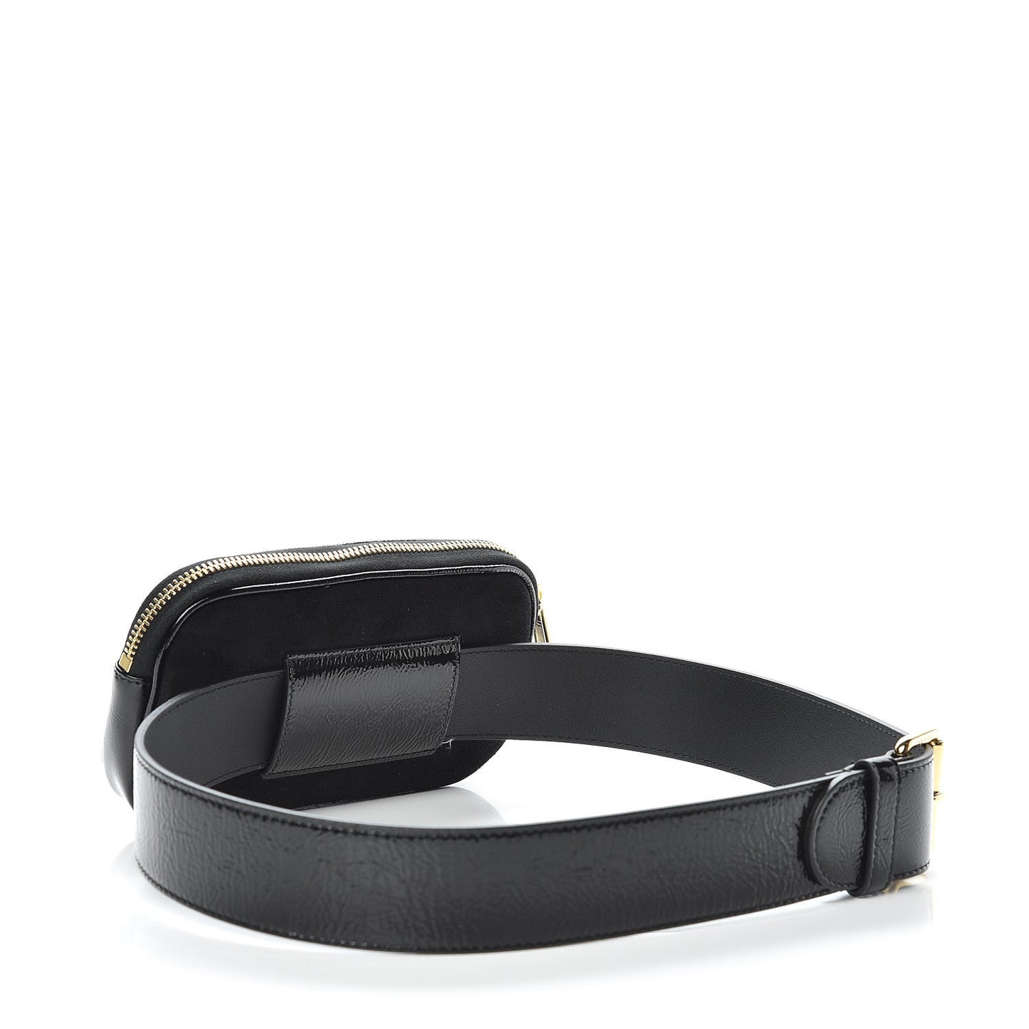 Suede Patent Ophidia Belted iPhone Case 75 30 Black