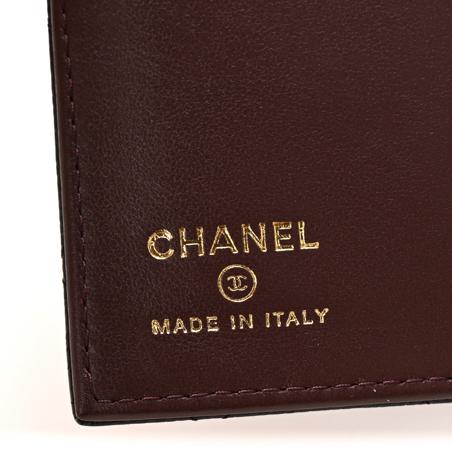 Caviar Quilted Passport Holder Black