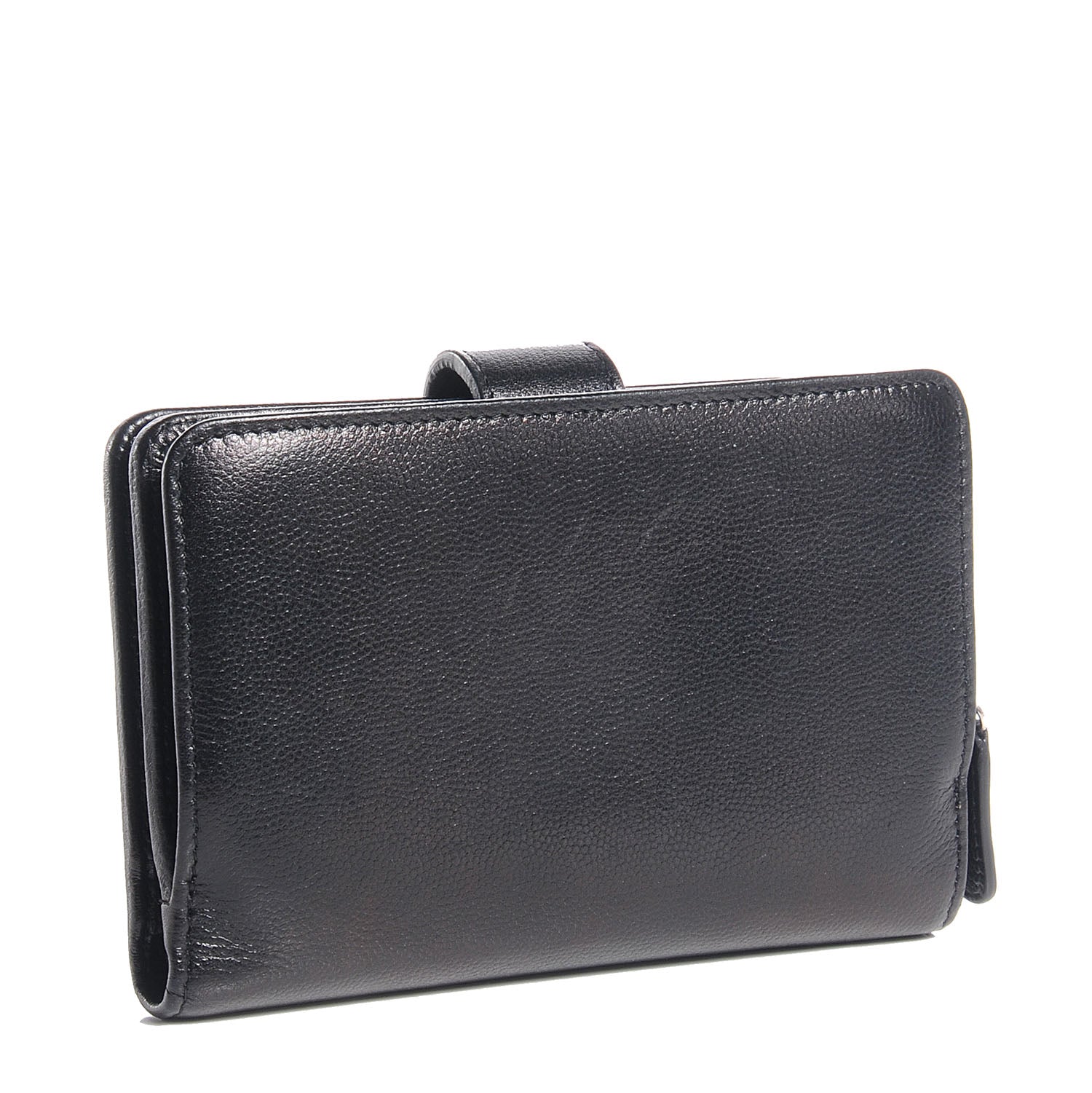 Chanel Caviar Sevruga Zip Pocket Wallet Black 3 of 8