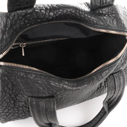 Alexander Wang Pebbled Lambskin Rocco Black Nickel Hardware 5 of 9