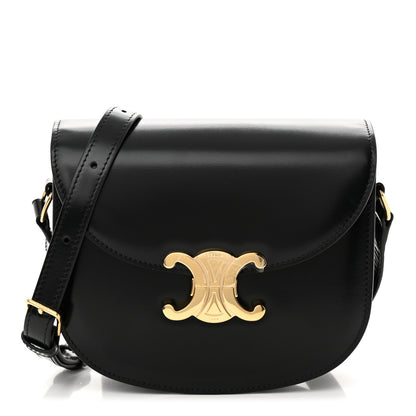 Celine Shiny Calfskin Teen Besace Black 1 of 11