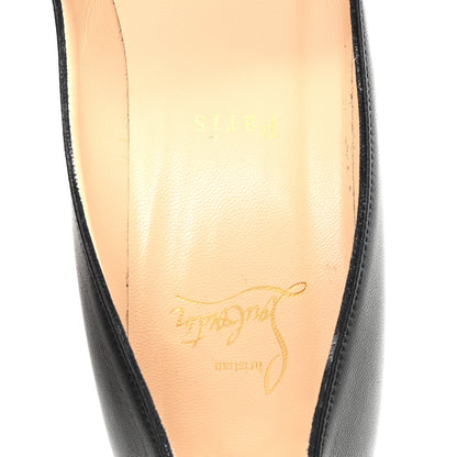 Christian Louboutin Shiny Nappa Pigalle Follies 85 Pumps 38 Black 8 of 10
