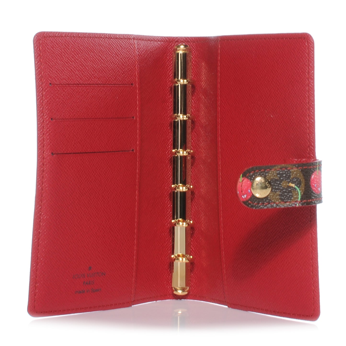 Monogram Cerises Small Ring Agenda Cover