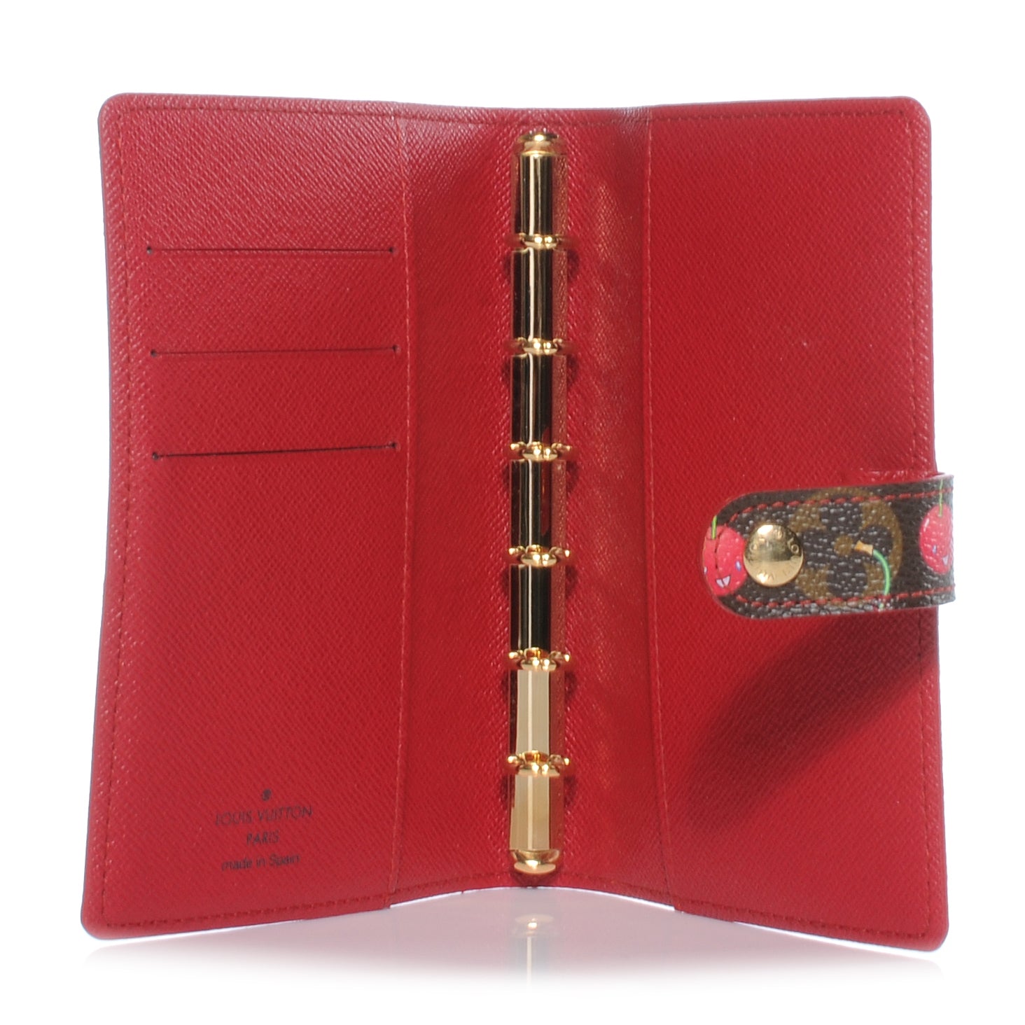 Louis Vuitton Monogram Cerises Small Ring Agenda Cover 5 of 7