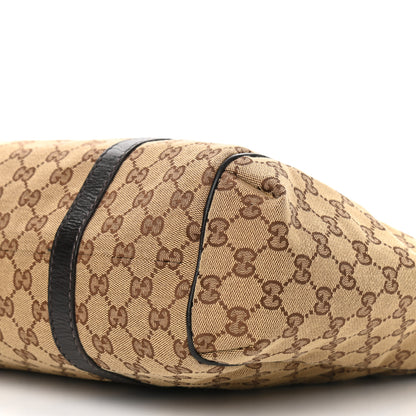 Gucci Monogram New Ladies Web Tote Dark Brown 9 of 11