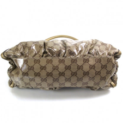 Gucci Monogram Crystal D Gold Hobo 5 of 10