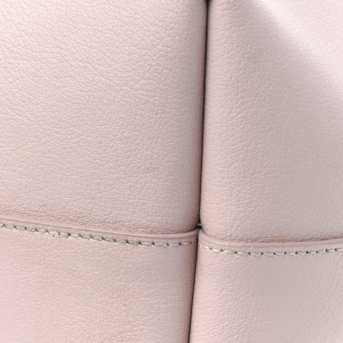 Calfskin Large Shopping Tote Pale Blush