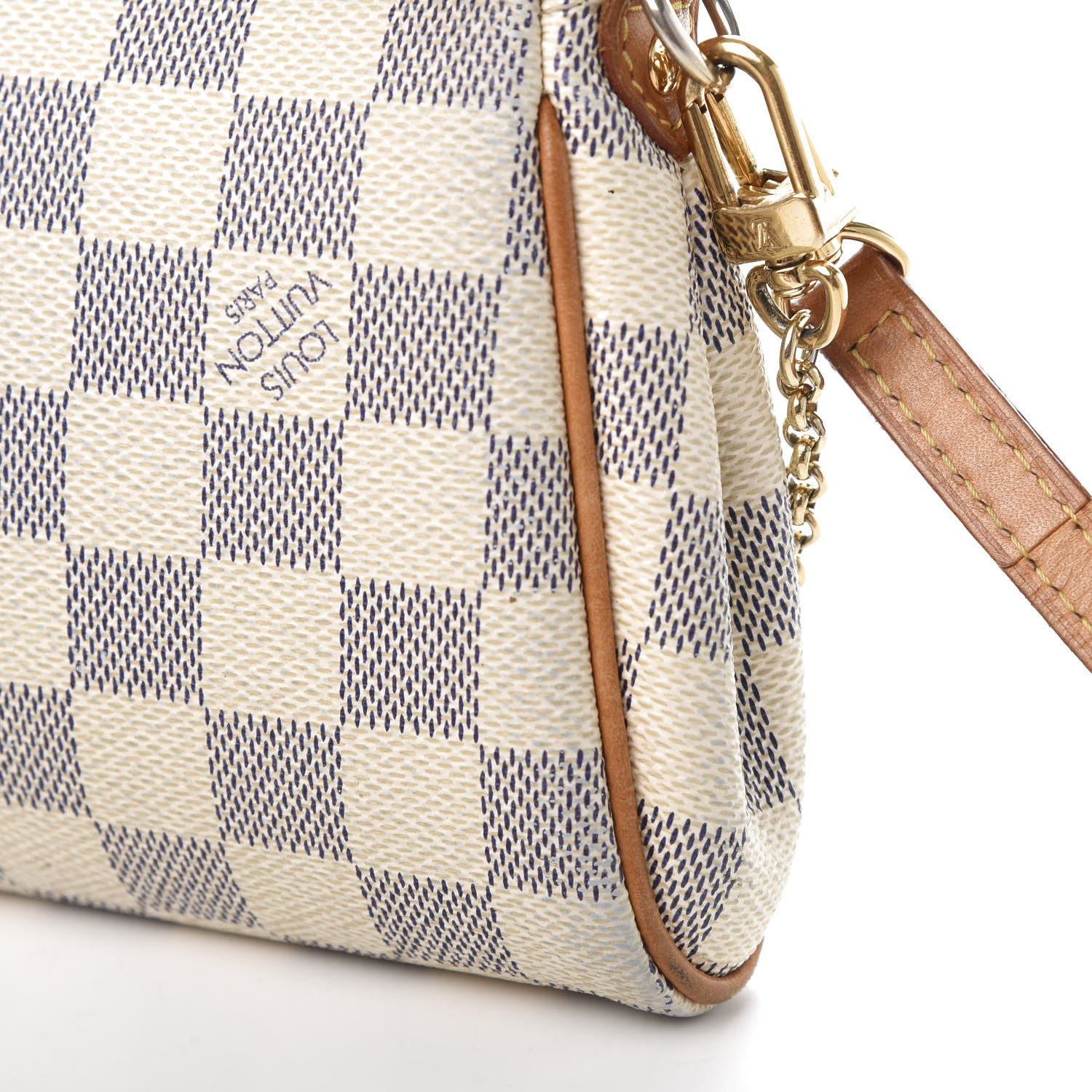 Louis Vuitton Damier Azur Eva Clutch 12 of 13