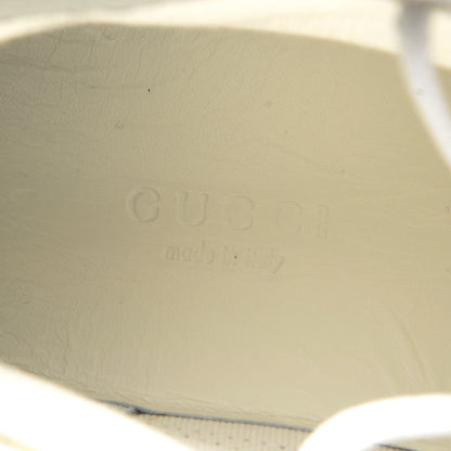 Gucci Canvas Web High Top Sneakers 37 White 10 of 11