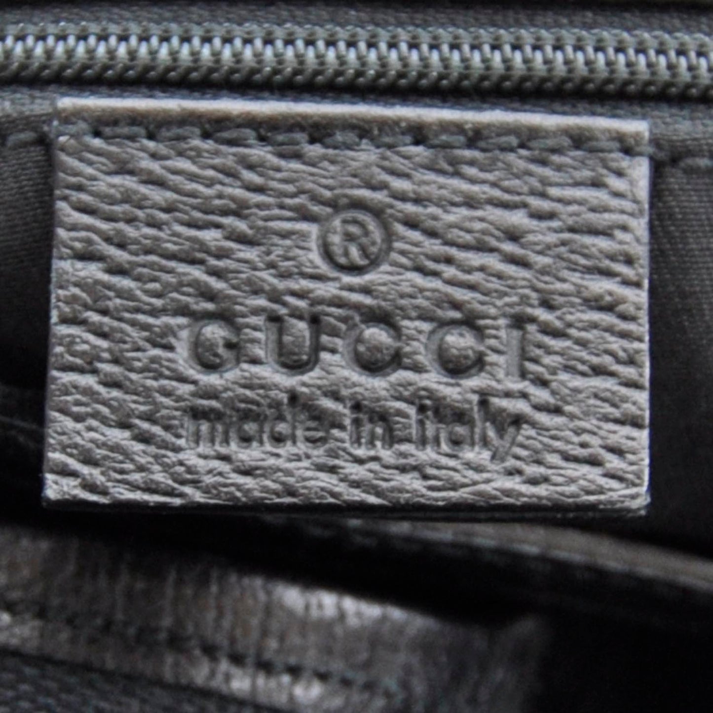 Monogram Medium Abbey Shoulder Bag Black