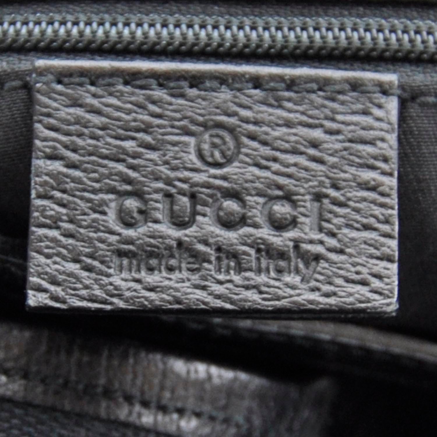 Gucci Monogram Medium Abbey Shoulder Bag Black 8 of 10