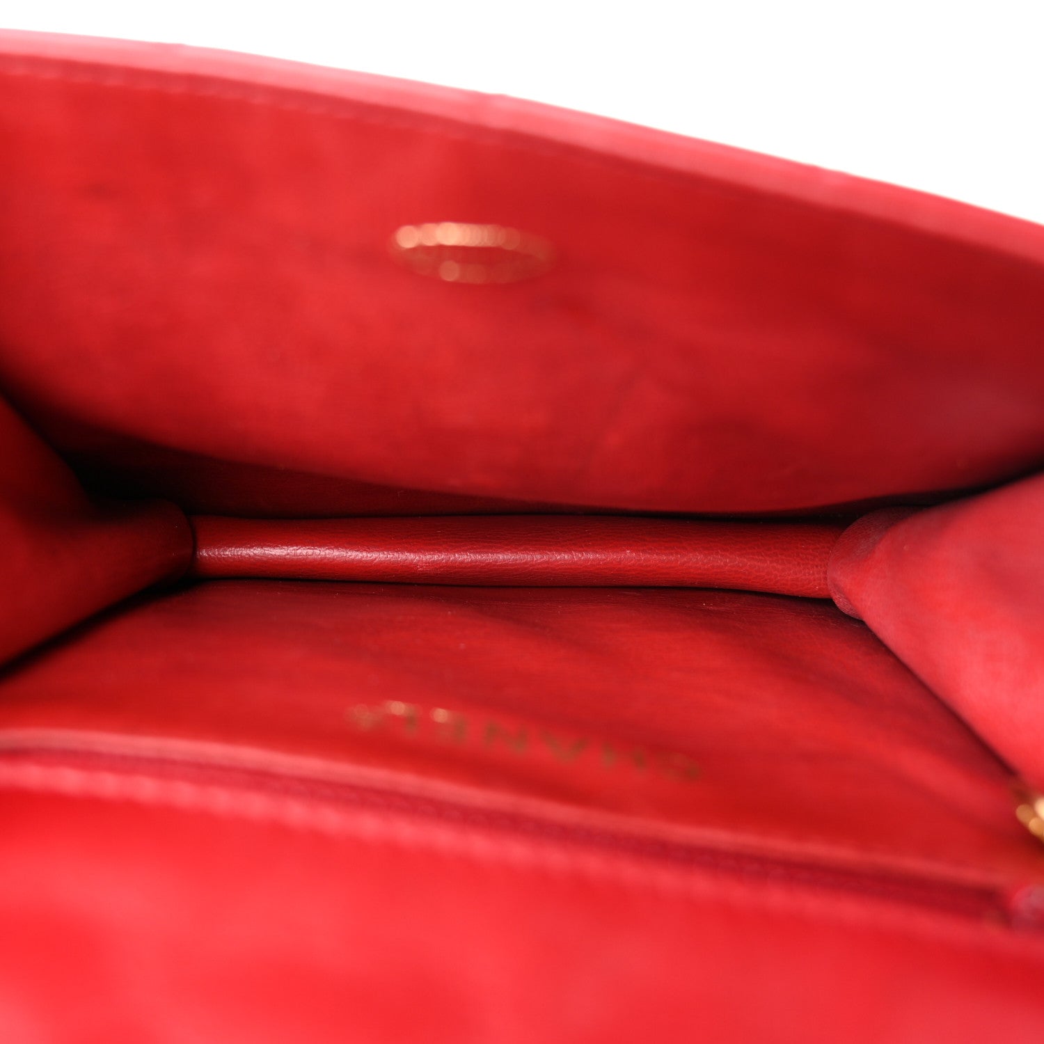 Chanel Lambskin Quilted Flap Waist Belt Bag 75 30 Red 5 of 11
