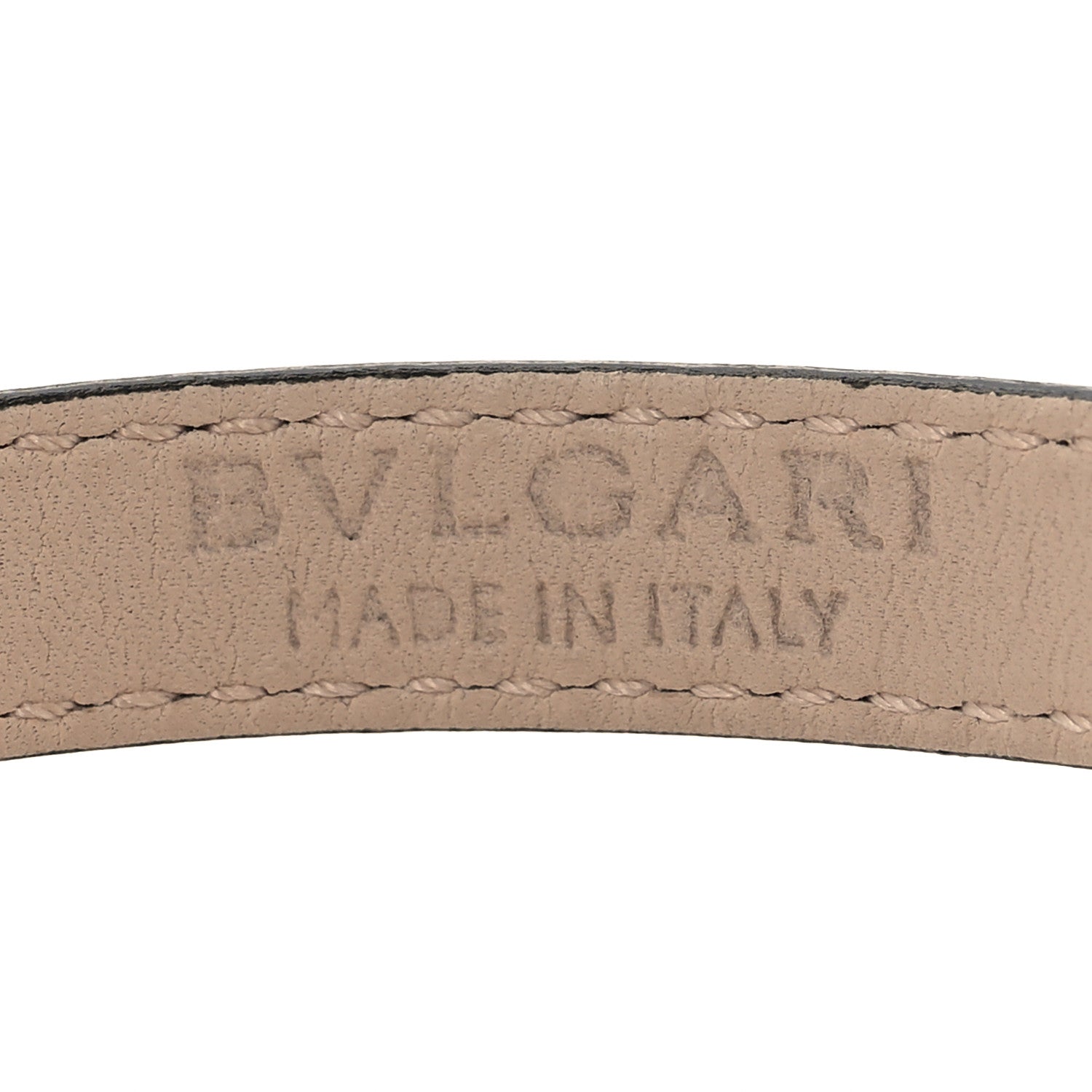 Bulgari Metallic Calfskin Serpenti Forever Double Coil Bracelet S Antique Bronze 4 of 6
