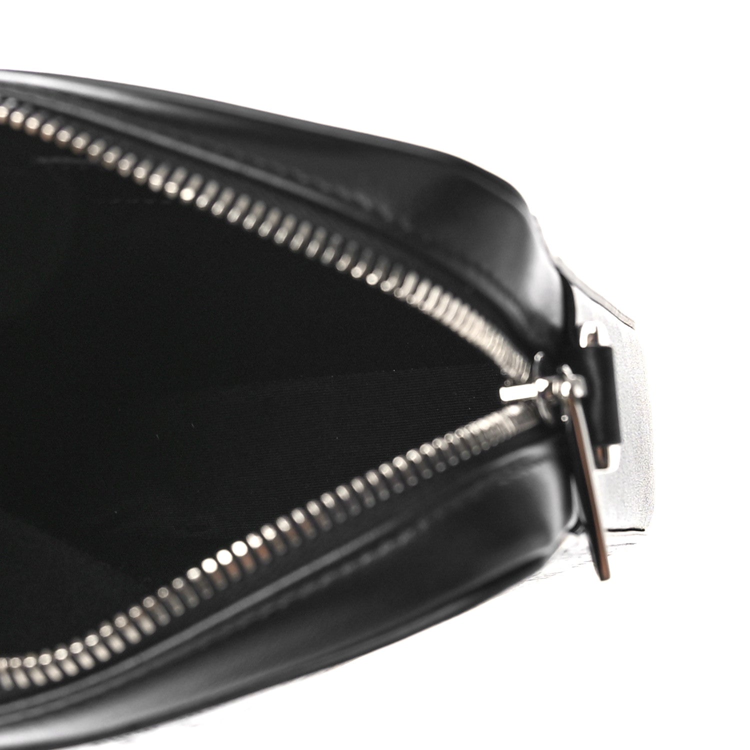 Christian Dior Calfskin Oblique Galaxy Perforated World Tour Messenger Pouch Black 5 of 8