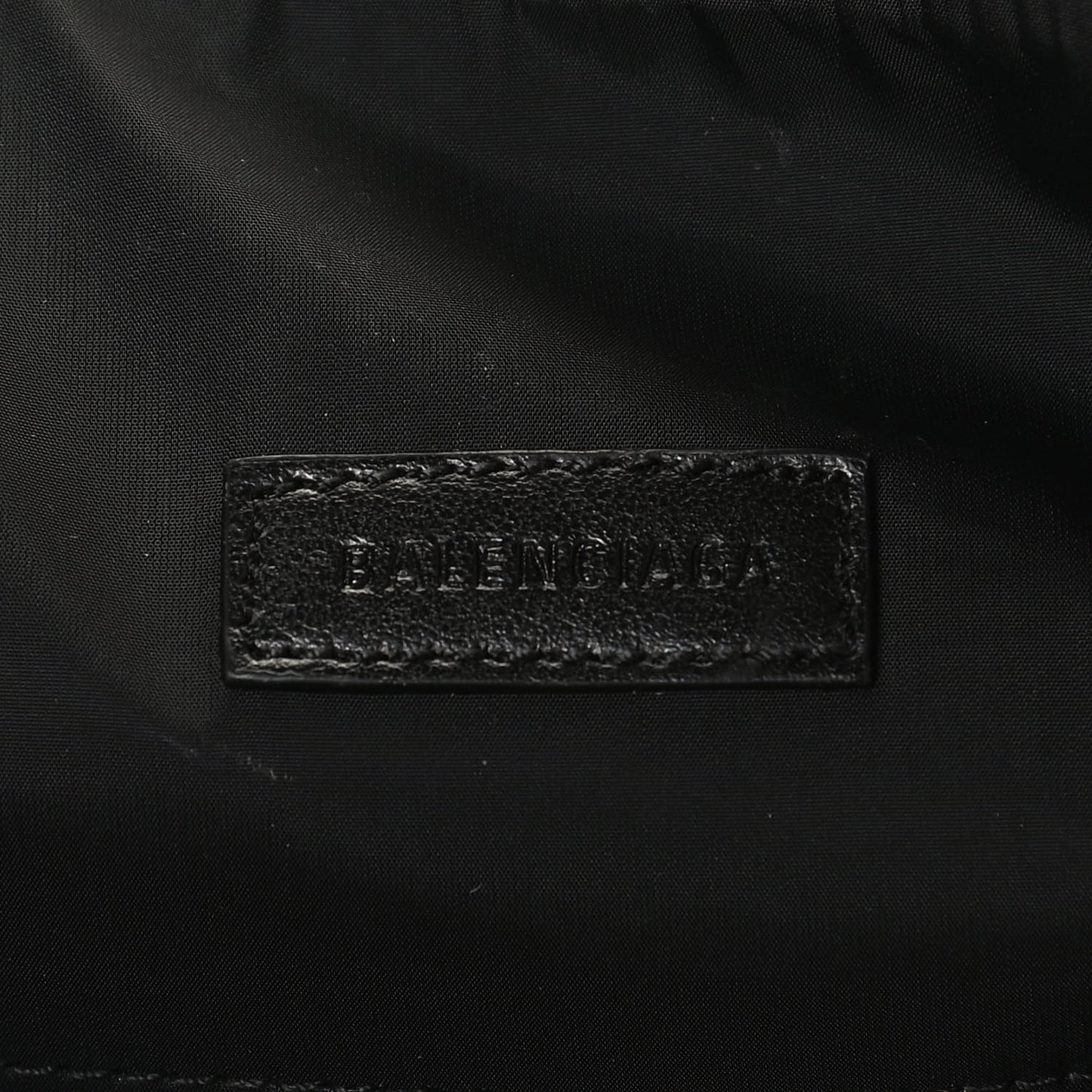 Recycled Nylon NASA X Space Sling Bag Black