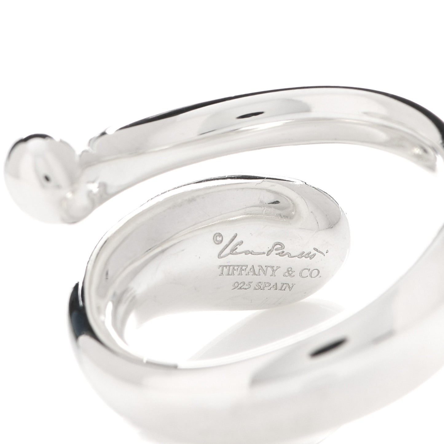 Sterling Silver Elsa Peretti Teardrop Ring 51 5.75