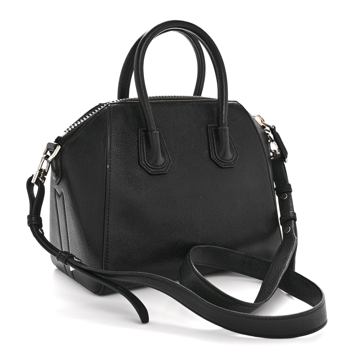 Sugar Goatskin Mini Antigona Black