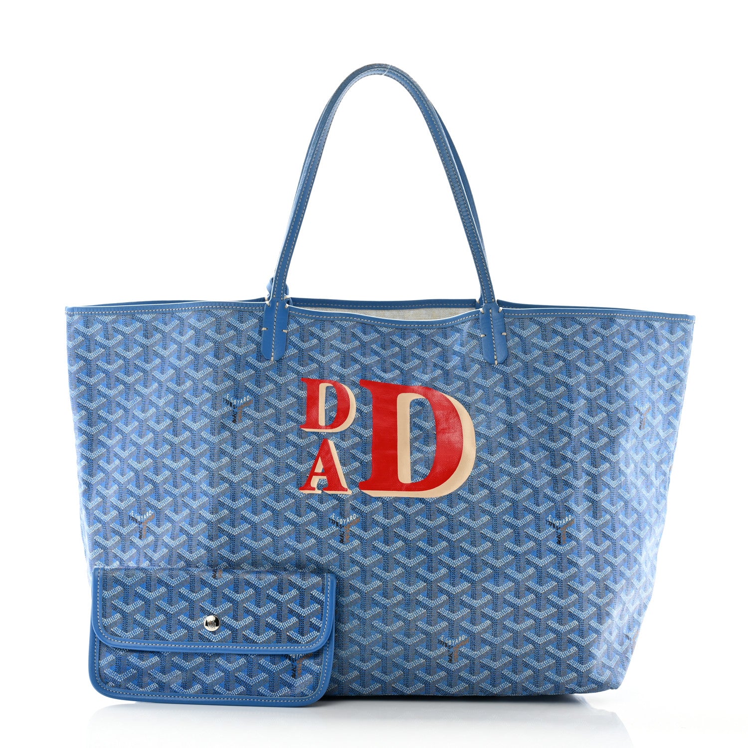 Goyard Goyardine Saint Louis GM Sky Blue 2 of 13