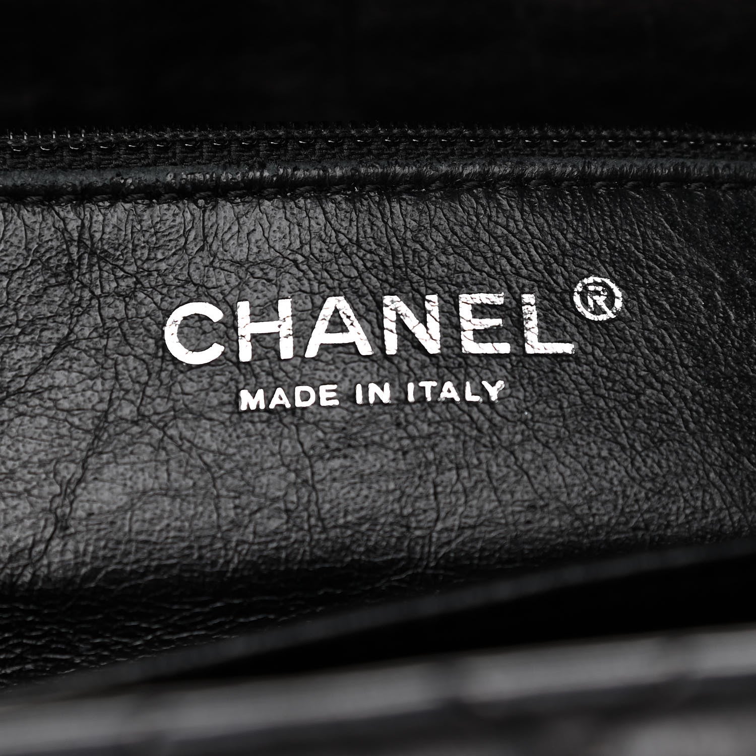 Chanel Metallic Aged Calfskin Quilted Reissue 2.55 Accordion Flap Black 5 of 9
