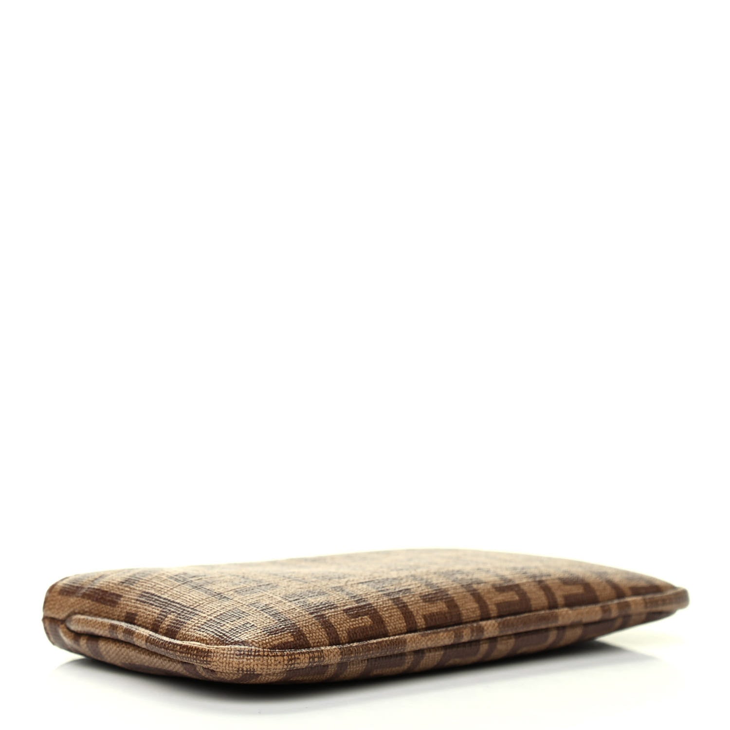 Fendi Zucchino Spalmati Forever Coin Pouch Key Case Nocciola 4 of 7