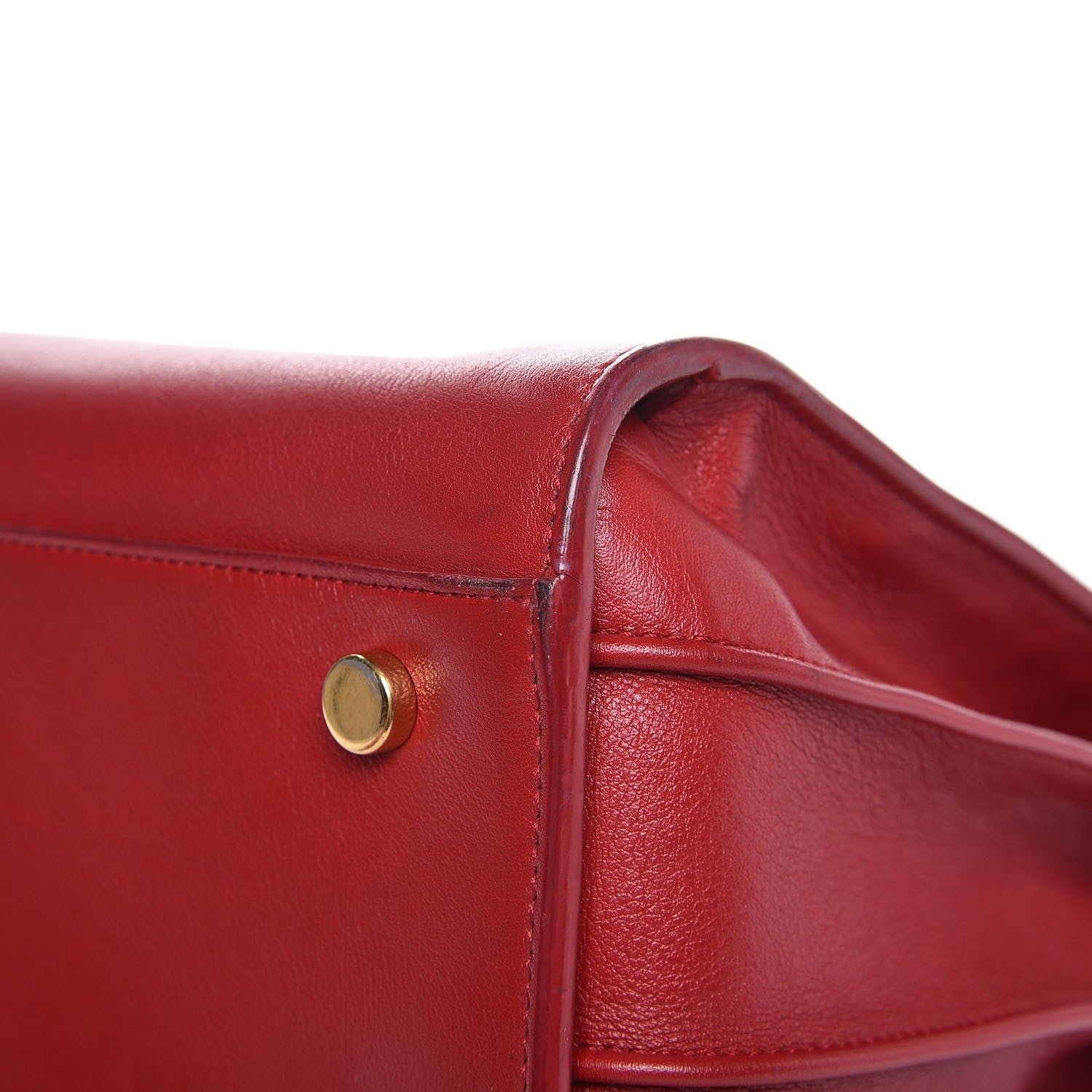 Saint Laurent Calfskin Small Sac De Jour Rouge Orient 24 of 31