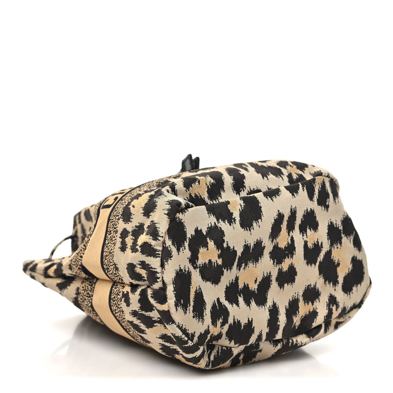 Christian Dior Canvas Mizza Embroidered Leopard DiorTravel Pouch Beige 4 of 11