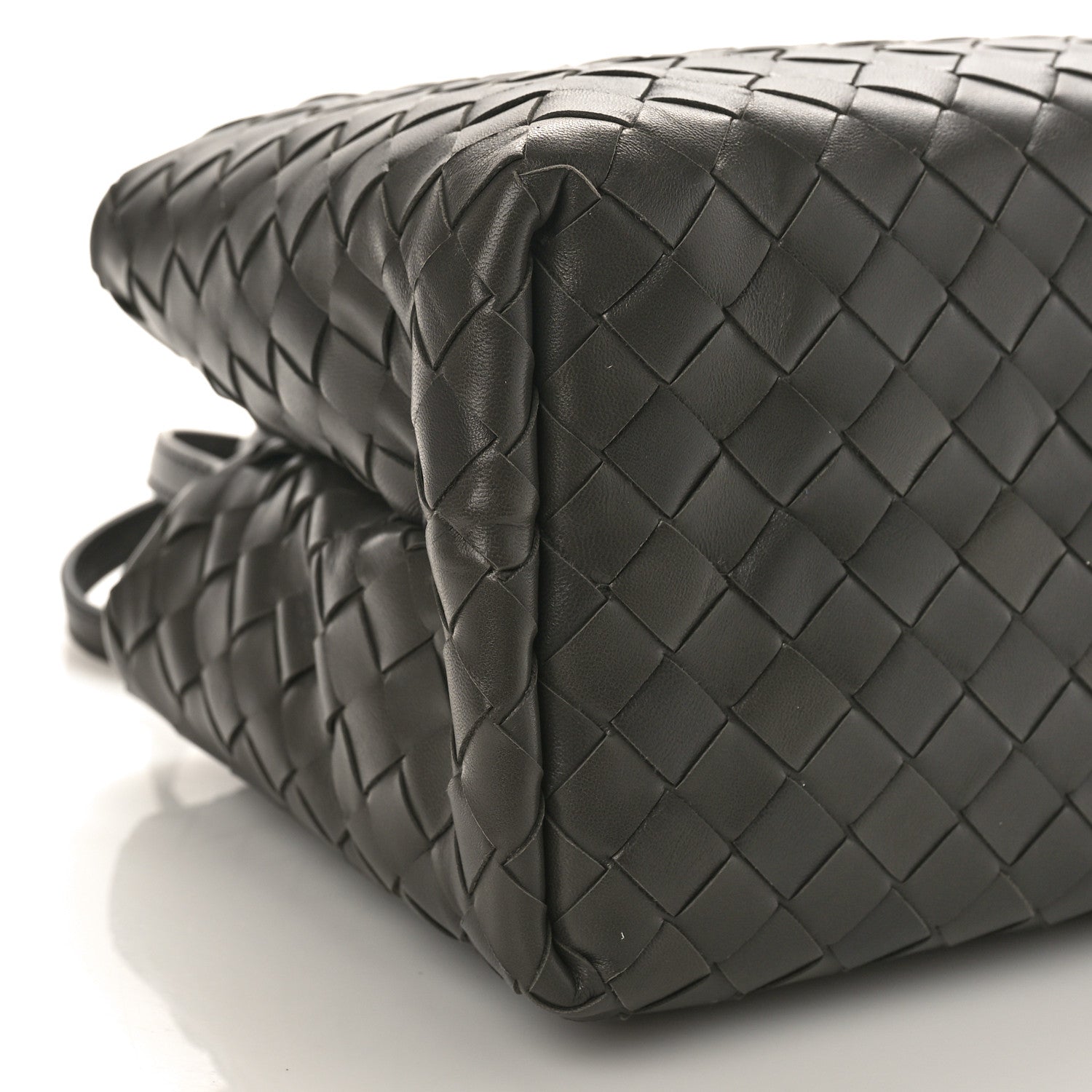 Bottega Veneta Nappa Intrecciato New Roma Tote Grey 8 of 9