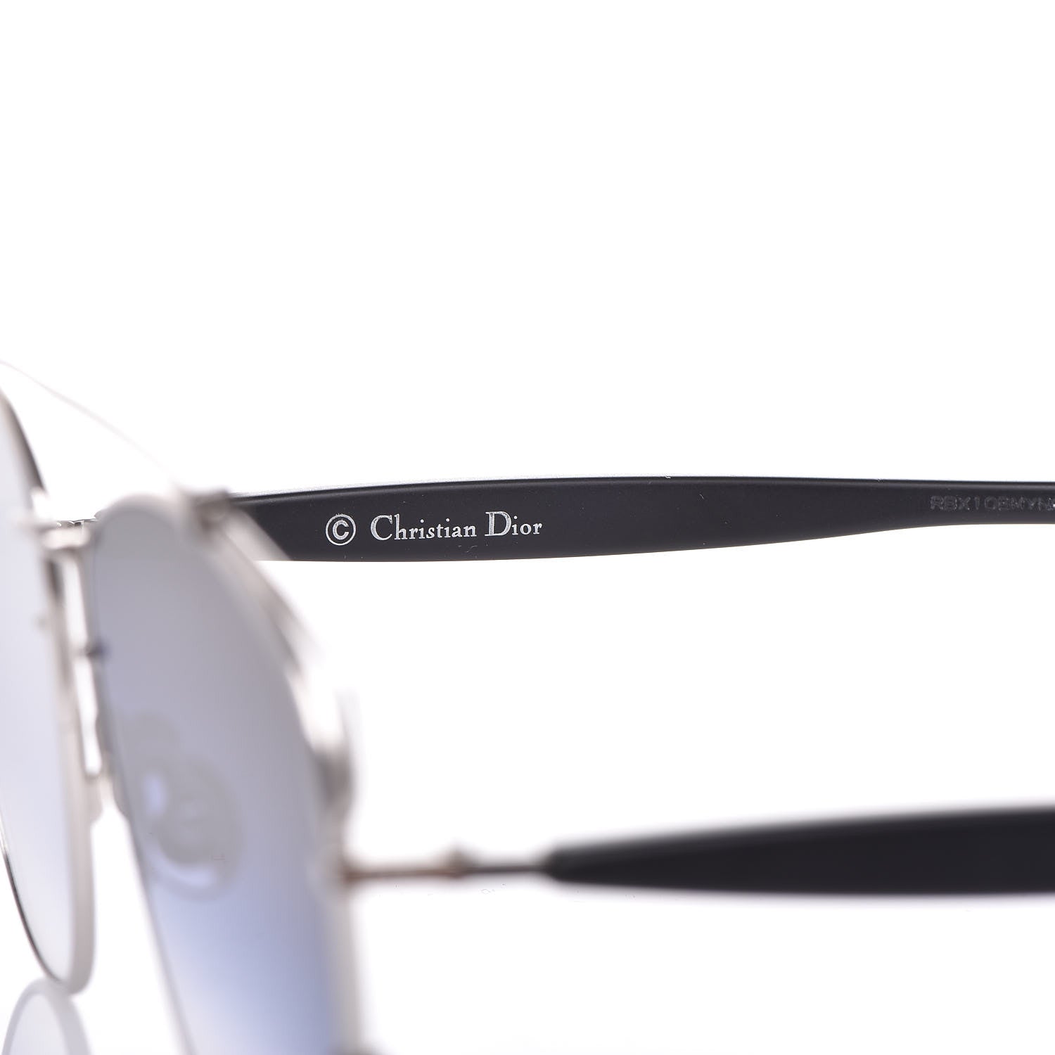 Christian Dior Technologic Sunglasses Silver Blue 6 of 8