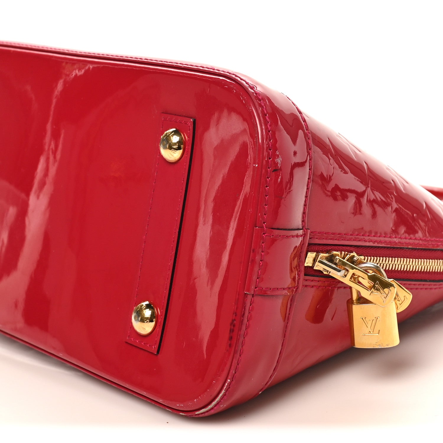 Louis Vuitton Vernis Alma PM Rose Indien 8 of 11