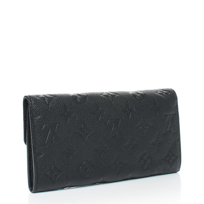 Louis Vuitton Empreinte Curieuse Wallet Black 3 of 11