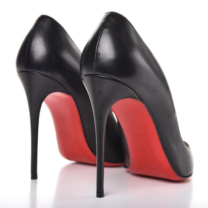 Christian Louboutin Kid Pigalle Follies 100 Pumps 39.5 Black 4 of 7