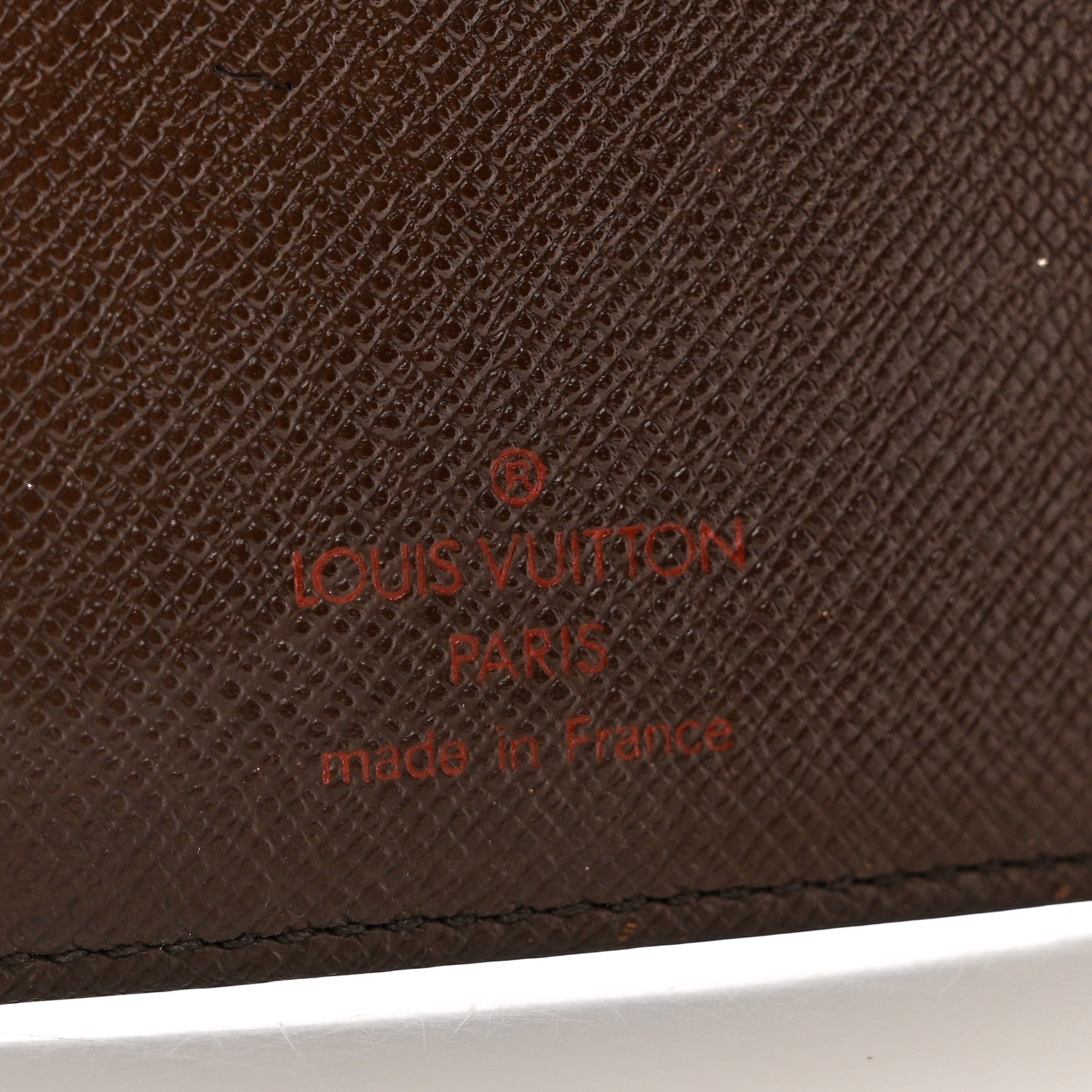 Louis Vuitton Damier Ebene Medium Ring Agenda Cover 6 of 9