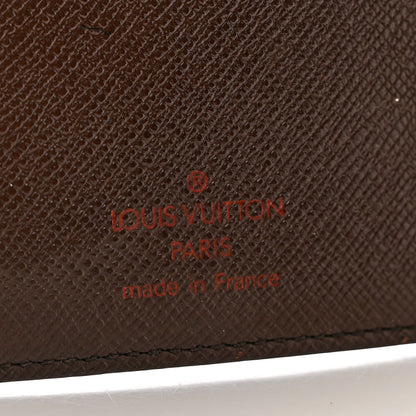 Louis Vuitton Damier Ebene Medium Ring Agenda Cover 6 of 9