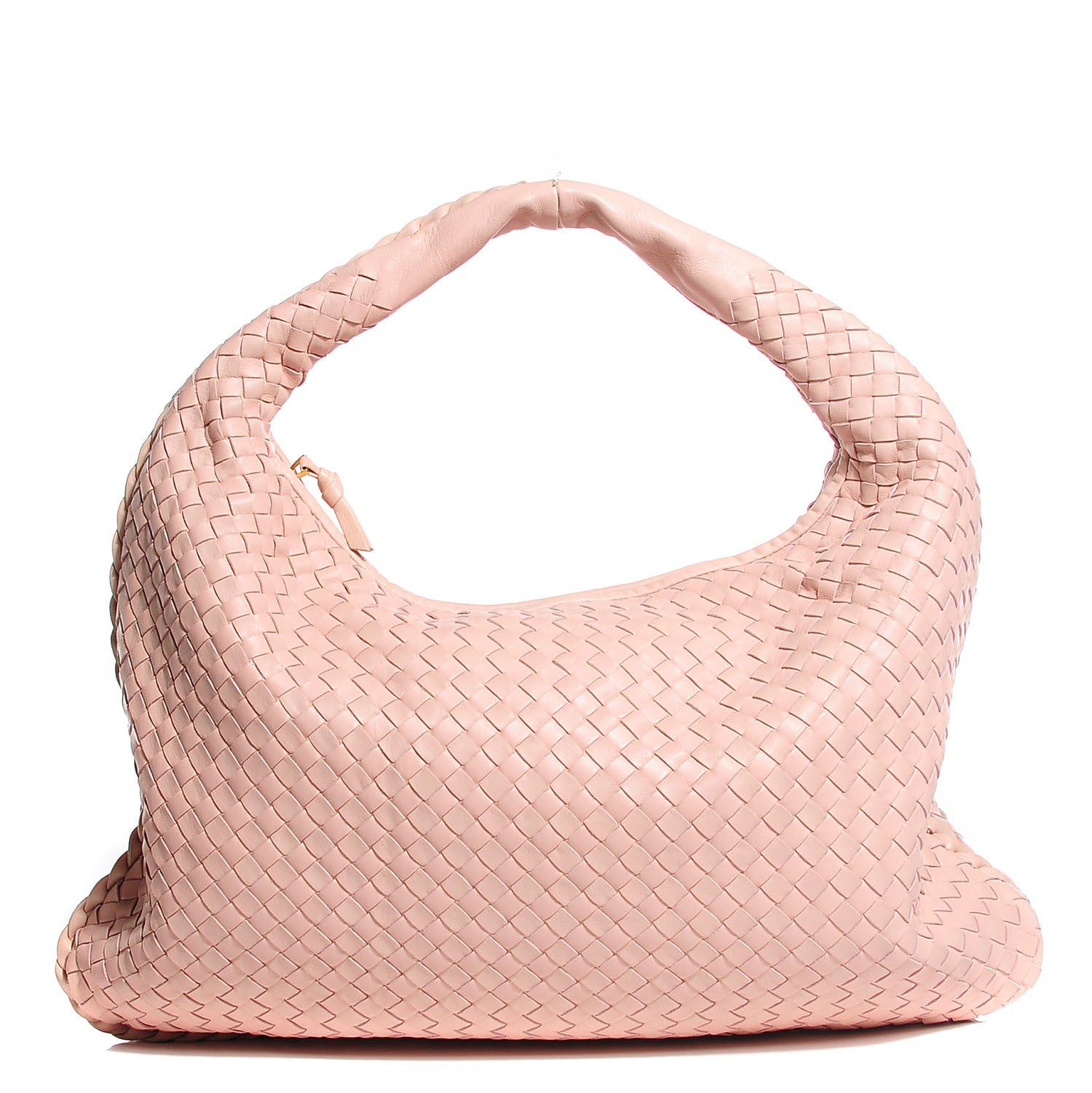 Bottega Veneta Nappa Intrecciato Large Veneta Hobo Lotus 1 of 8