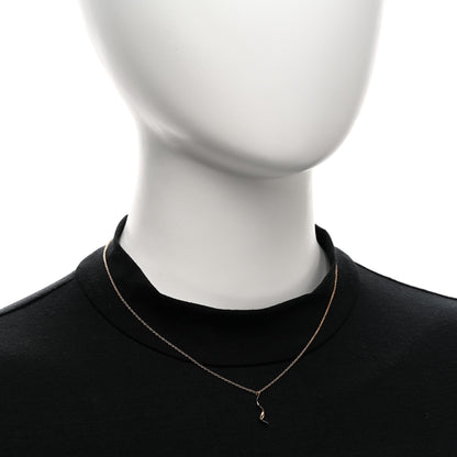 Tiffany 18K Rose Gold Frank Gehry Orchid Pendant Necklace 2 of 4