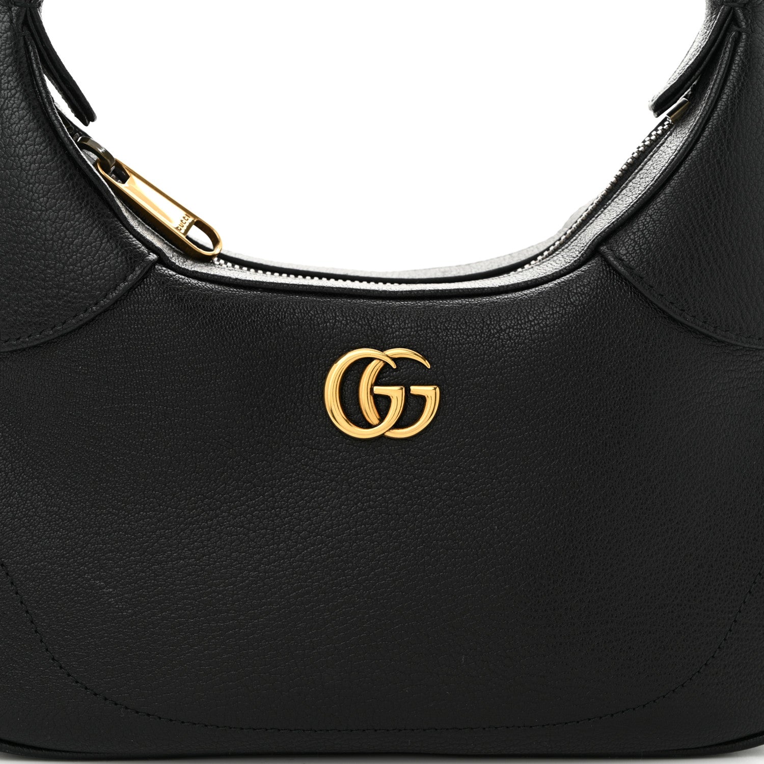 Gucci Goatskin Small Aphrodite Shoulder Bag Black 8 of 11