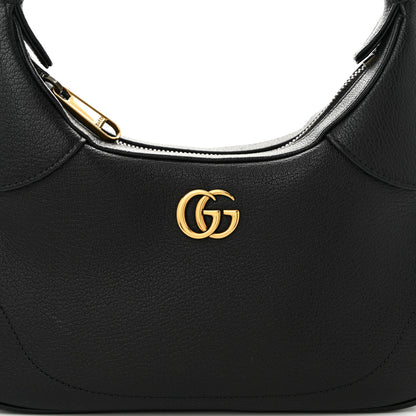 Gucci Goatskin Small Aphrodite Shoulder Bag Black 8 of 11