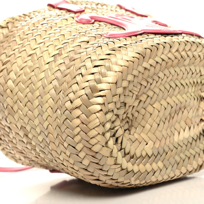 Celine Raffia Calfskin Triomphe Teen Panier Lipstick 8 of 9