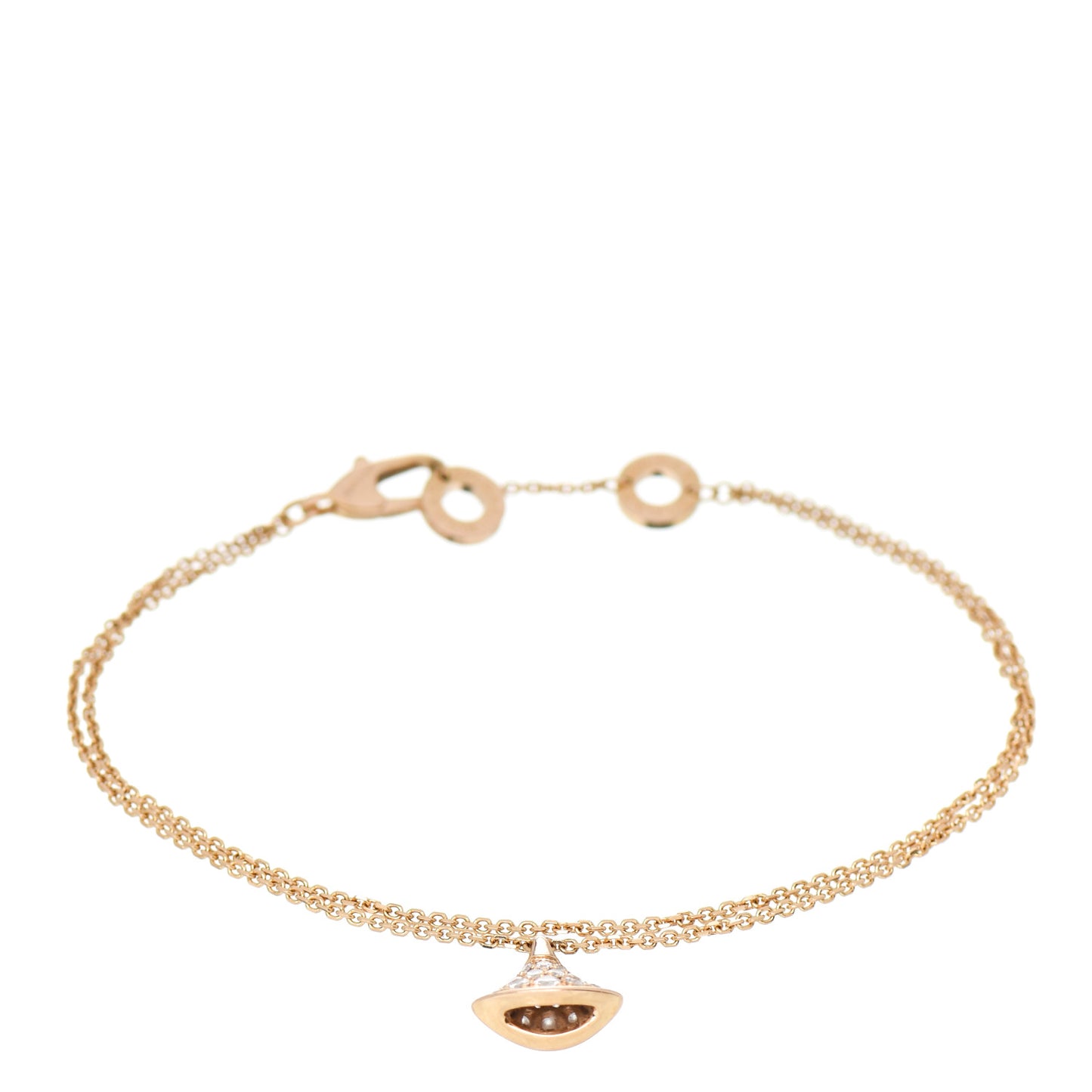 18K Rose Gold Diamond Divas' Dream Bracelet