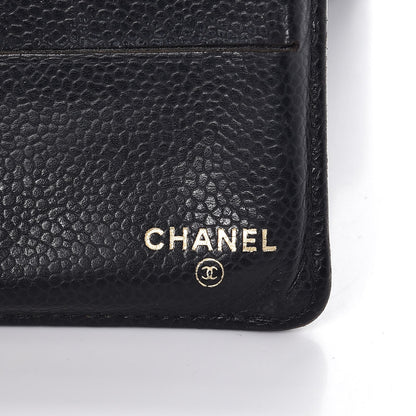 Chanel Caviar Quilted Large Flap Wallet Black 6 of 14