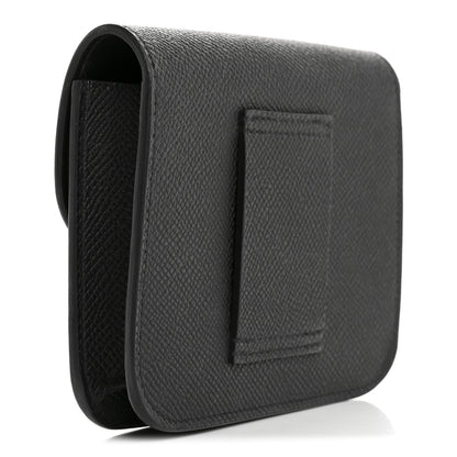 Hermes Epsom Constance Slim Wallet Black 4 of 9