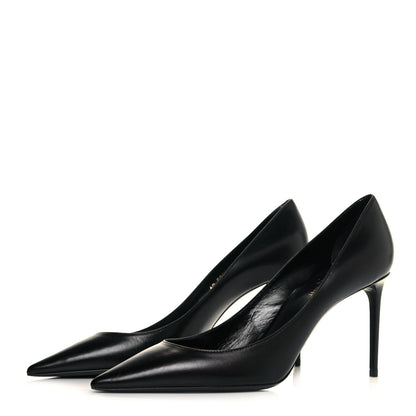 Saint Laurent Calfskin Zoe 85 Pumps 40 Black 3 of 9