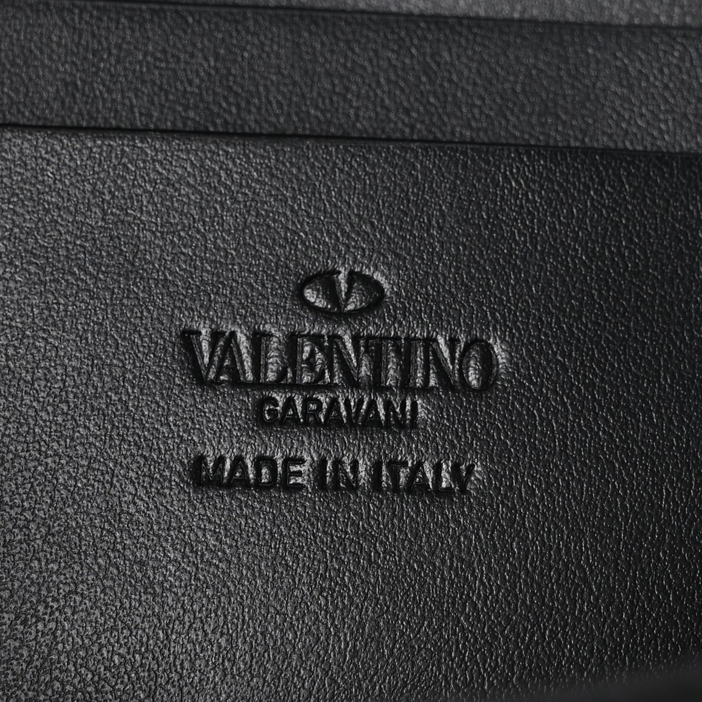 Calfskin VLogo Walk Shoulder Bag Black