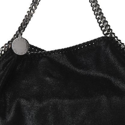 Stella McCartney Shaggy Deer Big Falabella Tote Black 7 of 9