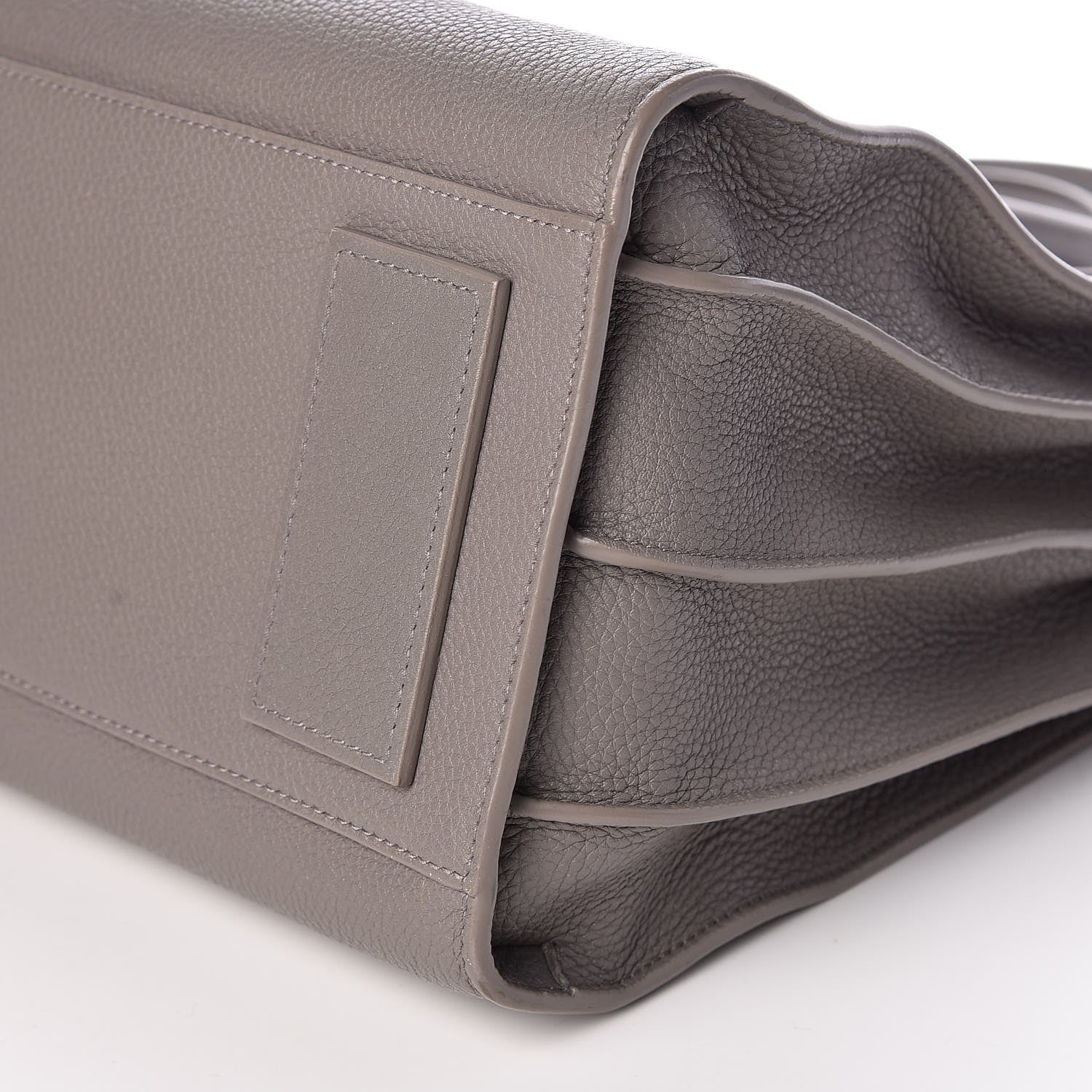 Saint Laurent Grained Calfskin Small Supple Sac De Jour Mouse Grey 12 of 12