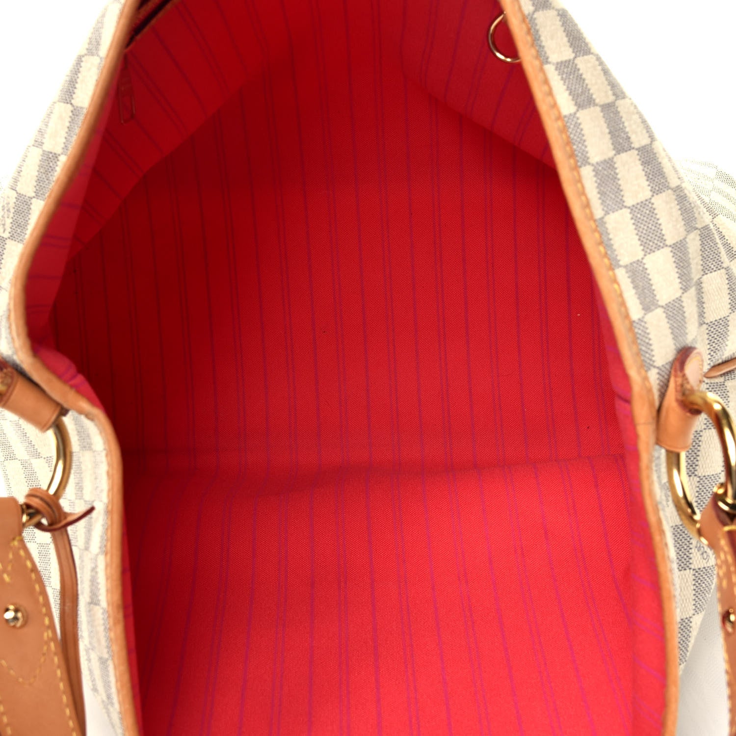 Louis Vuitton Damier Azur Delightful MM Pink 5 of 10