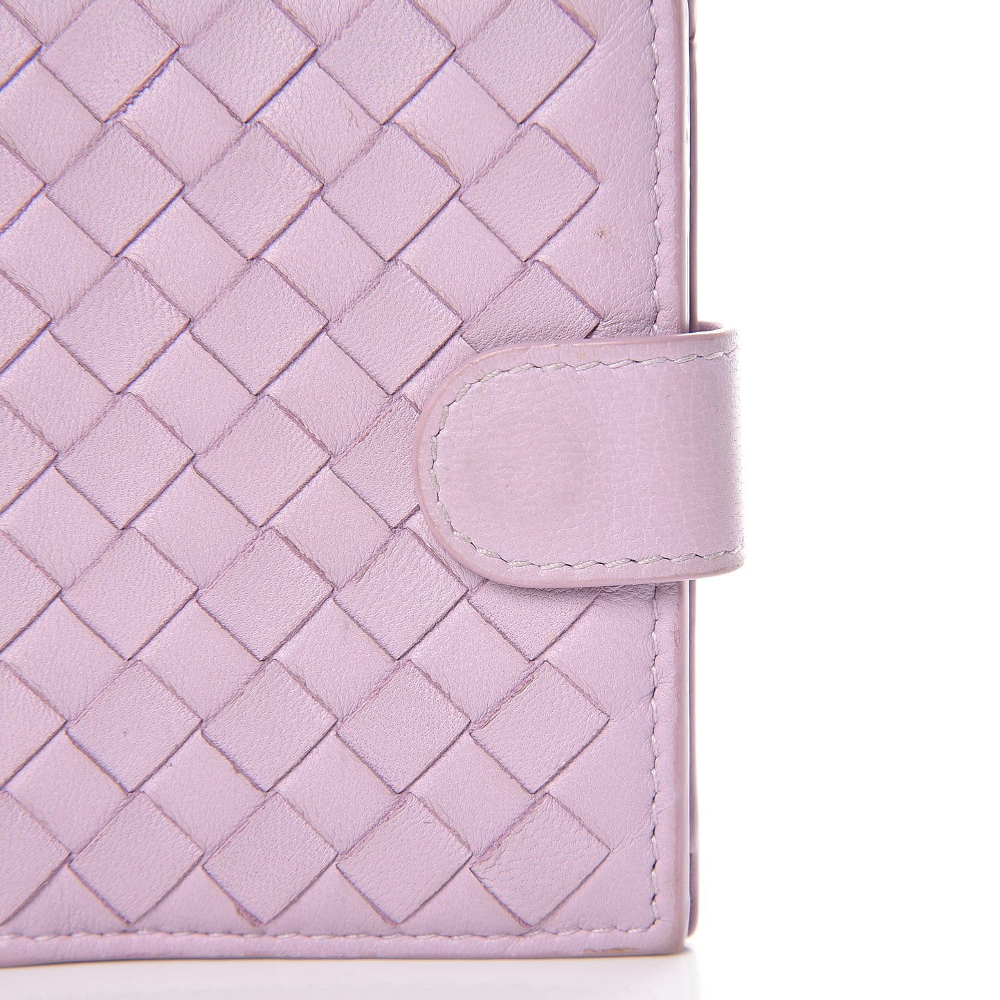 Nappa Intrecciato French Compact Wallet Parme