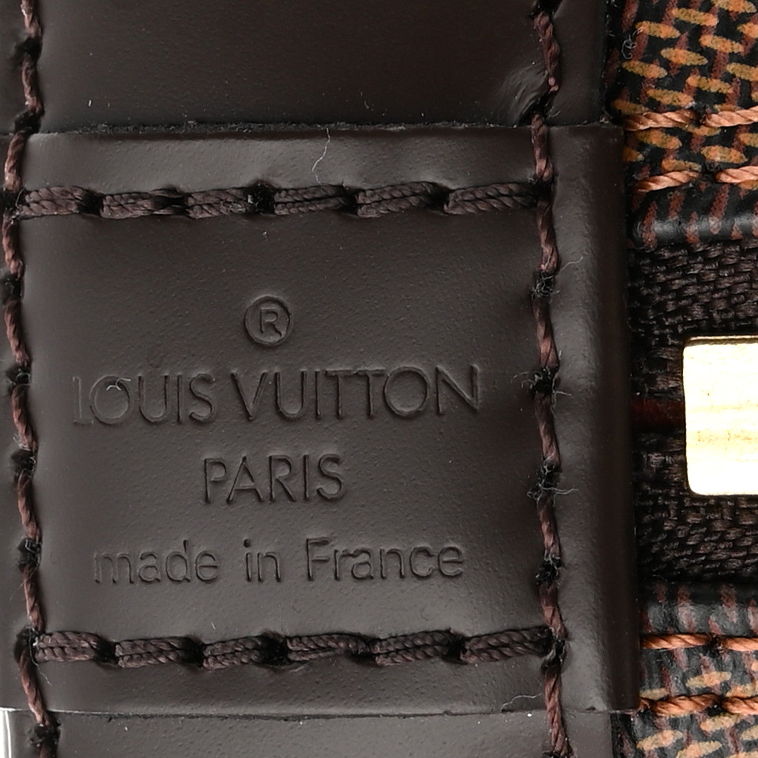 Louis Vuitton Damier Ebene Alma BB 6 of 12